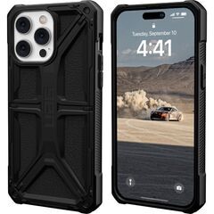 【アウトレット】 UAG-IPH22LB-P-BK iPhone14 Pro Max用 MONARCHケース ブラック 国内正規代理店品 アイフォン Apple アップル URBAN ARMOR GEAR 耐衝撃 吸収 耐久性 丈夫 頑丈の画像