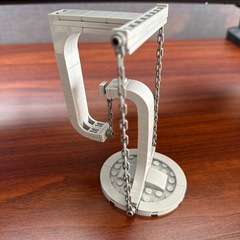 レゴのようなブロックおもちゃ　テンセグリティの画像