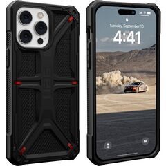 【アウトレット】 UAG-IPH22LB-P-KB iPhone14 Pro Max用 MONARCHケース ケブラーブラック 国内正規代理店品 アイフォン Apple アップル URBAN ARMOR GEAR 耐衝撃 吸収 耐久性 丈夫 頑丈の画像