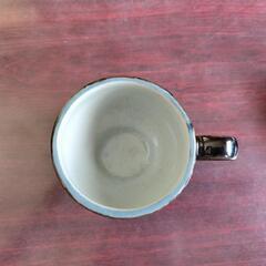 ナチュラル陶器カップ＆ソーサー セットの画像
