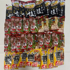 袋麺、パスタソースなどレトルト食品、計48食分の画像