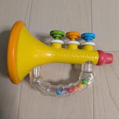 美品、アンパンマン、ラッパ、吹いても吸っても音が鳴る♪それいけアンパンマン、清掃済の画像