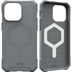 【アウトレット】 UAG-IPH23LA-EMS-SV UAG iPhone15 Pro Max用 Magsafe対応 ESSENTIAL ARMORケース シルバー 国内正規代理店品 アイフォン Apple アップル URBAN ARMOR GEAR 耐衝撃 吸収 耐久性 丈夫 頑丈の画像
