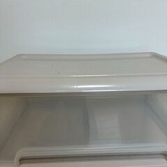 [少し汚れあり]　３段収納ボックスの画像