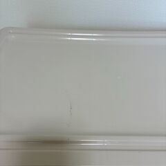 [少し汚れあり]　３段収納ボックスの画像