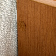 木製 絵本棚 ゾウの取っ手付き おもちゃ収納の画像