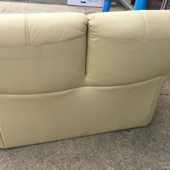 JM20154S)★大特価★２人掛けソファー 幅：約130cm 高さ：約85cm 奥行：約65cm 中古品【取りに来られる方限定】の画像