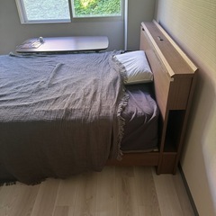 ニトリ Nスリープ ハード H2-CR ダブルサイズ】マットレス＋ベッド