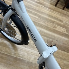 MyPallas 折りたたみ自転車 ホワイトのご紹介です!の画像