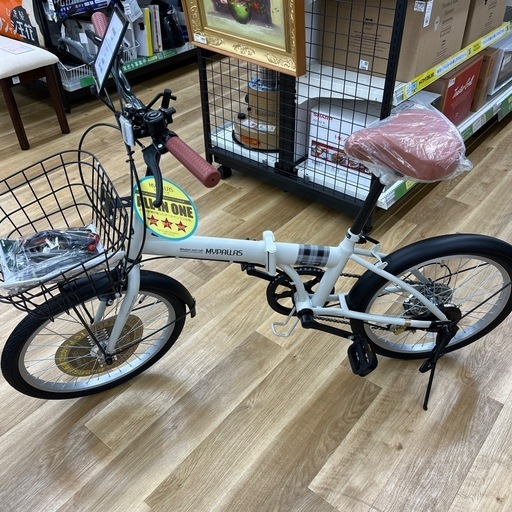 MyPallas 折りたたみ自転車 ホワイトのご紹介です!