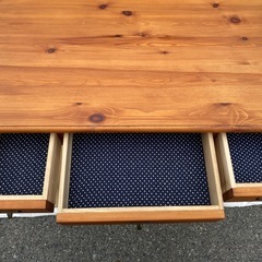パイン材のセージデスク910の画像