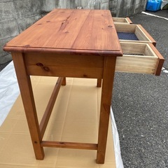 パイン材のセージデスク910の画像