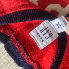 GAP 70cm 80cm 長袖 裏起毛の画像