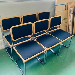 スタッキングチェア　在庫6脚　会議椅子　ミーティングチェア　中古...
