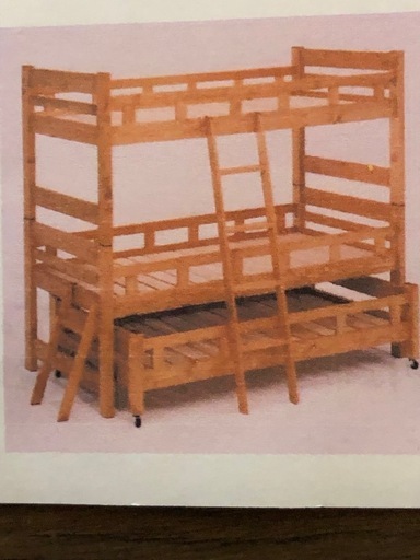 家具の里　　親子3段ベッド