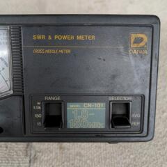 DAIWA　ダイワ　SWR＆ROWER　CN-101　パワーメーター　アマチュア無線　ジャンク品　の画像