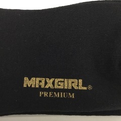 MAXGIRL 　PREMIUM 　靴下　黒　レディース　の画像