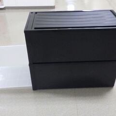 （出品番号700）【中遠クリーンセンター・リユース品】収納ケース（２個）の画像