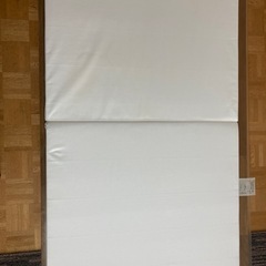 ベビー布団セット　キルトパッド　防水シーツ　汗取りパッド　西川リビング　西松屋の画像