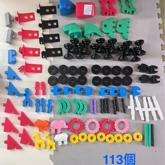 ニューブロック 280個＋トーマスパズルの画像