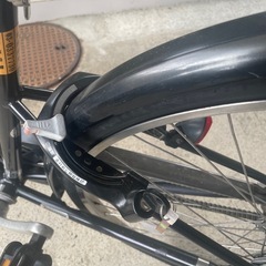 中古自転車(パンクあり)の画像