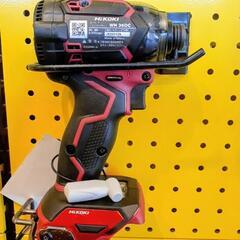 ［中古品美品！！］ハイコーキ　WH36DC　インパクトドライバ　動作確認OK（沖縄市）KODENの画像