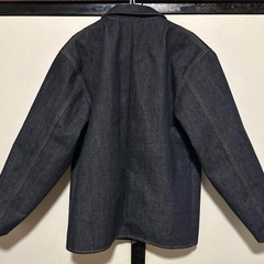 XL - 宮城県製 岡山デニム 15オンス セルビッチ 生機（キバタ）デニムの画像