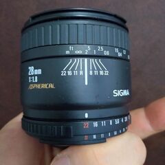 優良品　SIGMA HIGH-SPEED WIDE 28mm F1.8ii　NIKON　aisマウントの画像