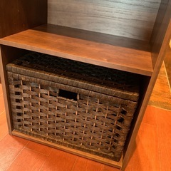 2段カラーボックス(弦巻)の画像