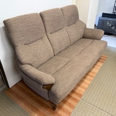 ニトリ　三人掛け　ソファー　インテリア　家具の画像