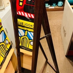 【武蔵小山店】木製フレーム スタンドミラー 自立 全身鏡 Wooden Frame Stand Mirror Freestanding Full Length Mirror 【在庫複数あり】 の画像
