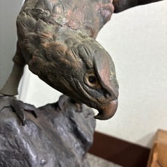 オブジェ　鷹の画像