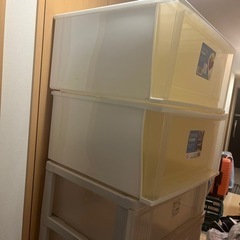 押入れ収納【ホワイト】の画像