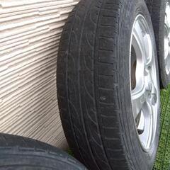155/65R14 軽自動車アルミホイールセットの画像