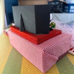 手作りのお雛様セット（小さいです。の画像