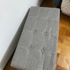 ストレージボックス　オットマンの画像