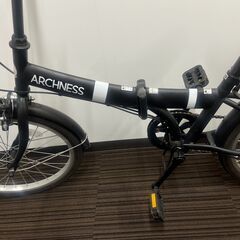 中古　ARCHNESS　折りたたみ自転車　防犯登録済の画像