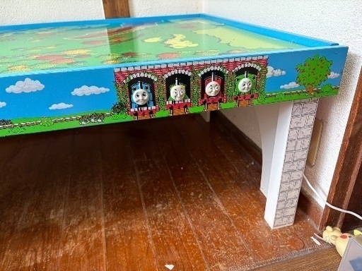 ラーニングカーブ 木製 トーマス テーブル Lサイズ