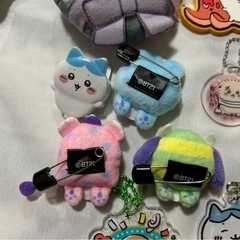 BTS すみっコぐらし ちいかわ キーホルダー まとめ売りの画像