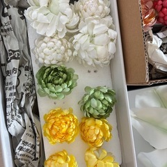 造花の髪飾り　浴衣や結婚式など和装にの画像