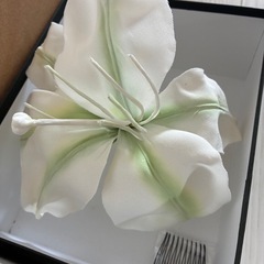 造花の髪飾り　浴衣や結婚式など和装にの画像