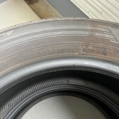 夏タイヤ  2本　225/60R18 の画像