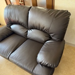 【美品】ニトリ CHIFEON 2人掛けソファの画像