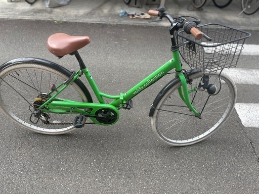 折り畳み自転車
(1000円値下げしました)