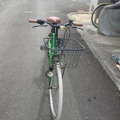 折り畳み自転車の画像