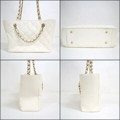 kt12546tm【CHANEL】マトラッセ　チェーントート30 　トートバッグの画像