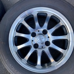 165/70R14 タイヤ　美品　夏タイヤアルミホイール　の画像