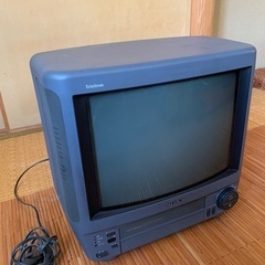 難ありSONYテレビデオの画像