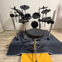 【譲ります】電子ドラムセット（防音・防振備品付き）★すぐに使えます！【60,000円】の画像
