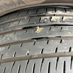 夏タイヤ  2本　225/60R18 の画像
